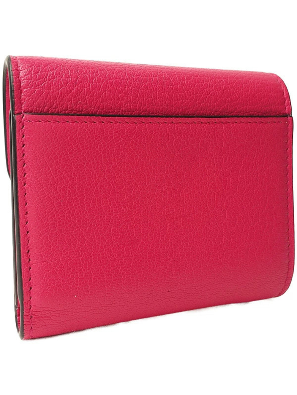 Dior Tri Lotus Wallet fold Short Christian Saddle Black